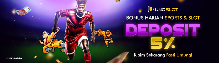 PROMO BONUS DEPOSIT HARIAN 5%	