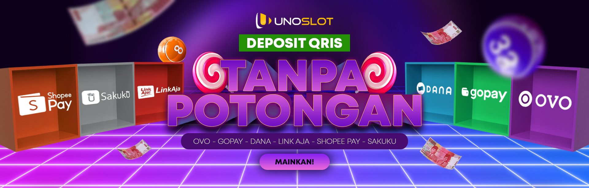DEPOSIT E-MONEY TANPA POTONGAN