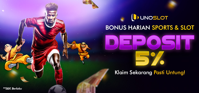 PROMO BONUS DEPOSIT HARIAN 5%	